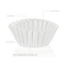 UNIVERSAL Korbfiltertüten - 100 Stück