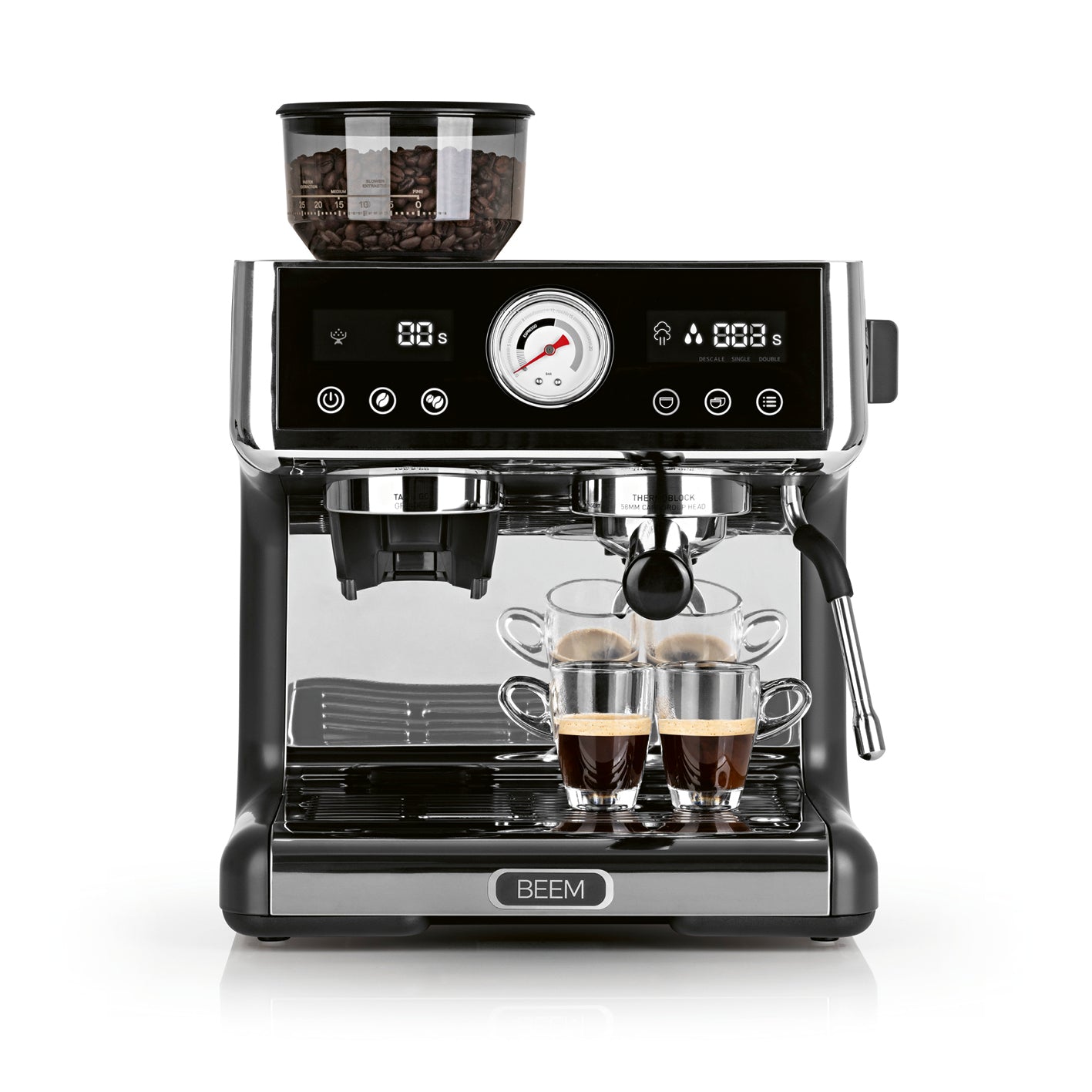 Siebträgermaschine mit Mahlwerk - ESPRESSO-GRIND-EXPERT 15 bar kaufen