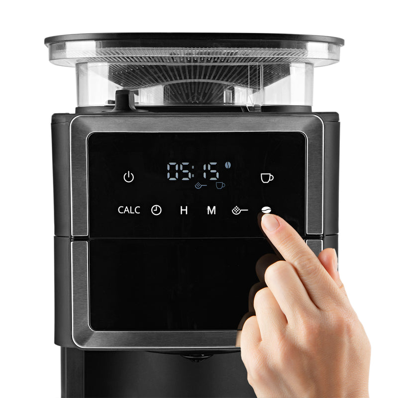 FRESH-AROMA-PERFECT III  Filterkaffeemaschine mit Mahlwerk - Glas