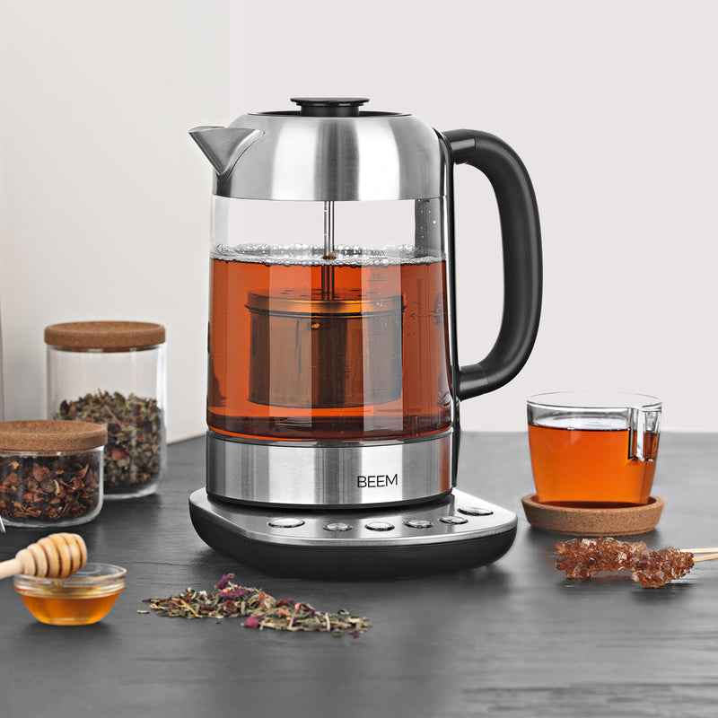TEATIME II Tee- und Wasserkocher mit Teesieb - 1,7 L