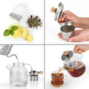 TEEKANNE Glaskanne mit Teesieb - 1,5 l