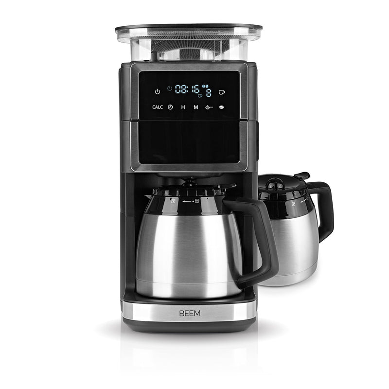 BEEM FRESH-AROMA-PERFECT III Filterkaffeemaschine mit Mahlwerk - 2x Thermo